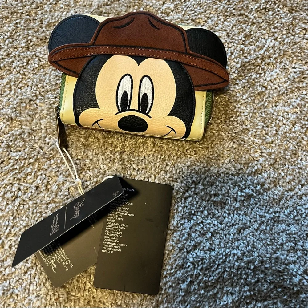 Disney loungefly Mickey Mouse fishing Wallet